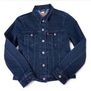 Levi’s Classic Dark Blue Denim Jacket